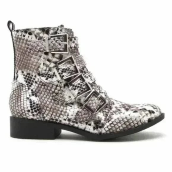 Snake  Combat Boots - Picture 2 of 5